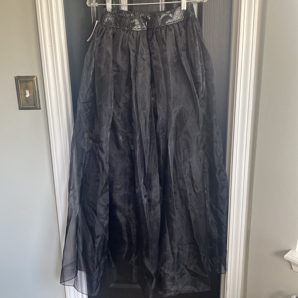 Anthropologie House of Perna Cassandra Trendy Street Black Skirt/Pants-Size XS - Picture 13 of 14